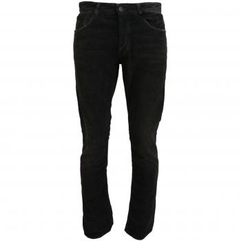 Gray Cotton Corduroy Men Casual Jeans