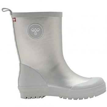 Hummel Silver Rain Boots for Girls - Flat Heel EU 36