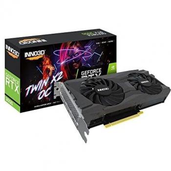 Tarjeta Gráfica Inno3D GeForce RTX 3050 Twin X2 OC 8 GB GDDR6 PCIe 4.0