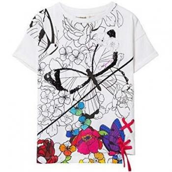 Desigual Girl Knit T-Shirt Short Sleeve