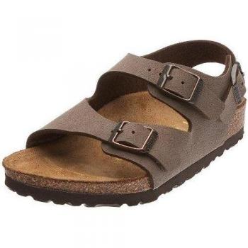 Birkenstock Roma 33003 - Sandalias para niños, color marrón, talla 25