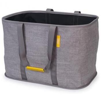 Joseph Joseph Hold-All Max Large Collapsible Laundry Basket - 55L Durable Moisture-Resistant Fabric, Grey