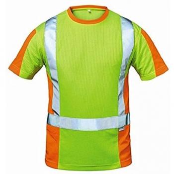 Camiseta de alta visibilidad Utrecht XL amarillo/naranja 75% PES/25% CO