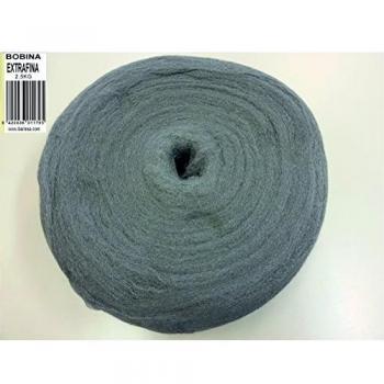 BARLESA BOBINA DE LANA ACERO DE 2,5 KG, Pulir, limpiar, cristalizar, decapar