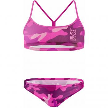 Bikini Otso Camo rosa mujer - M, tipo: bikini, características: diseño camuflaje en color rosa, talla M