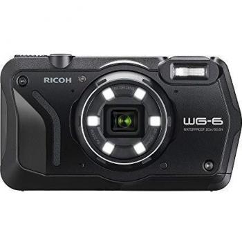 Cámara Ultra-Resistente Ricoh WG-6 en Color Negro con Resolución 4K