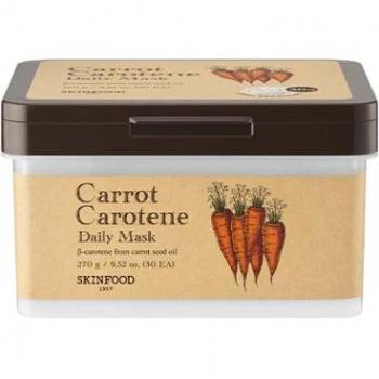 Skinfood Carrot Carotene Daily Mask 30 Sheets - Cosmetics