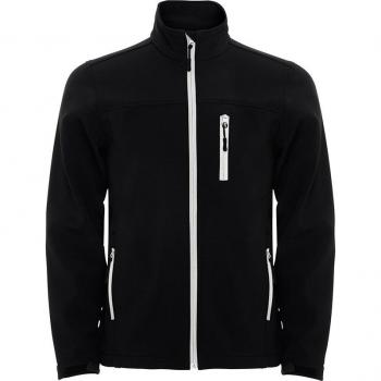 Chaqueta SoftShell de niño con puño ajustable y cremallera invertida
