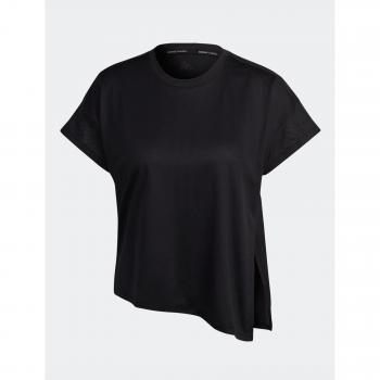 Adidas Camiseta de Entrenamiento de Manga Corta Hiit Aeroready Quickburn para Mujer en Color Negro (Tamaño M)