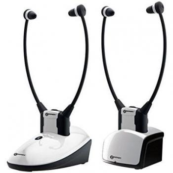 Geemarc 2 Auriculares Cl7360 Digital De Televisión De Auriculares Inalámbricos