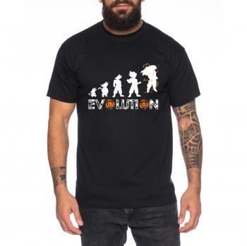 WhyKiki Super Son Goku Evolution Camiseta de Hombre Goku Dragon Master Son Ball Vegeta Turtle Roshi Db, Farbe2:Negro;Größe2:4XL