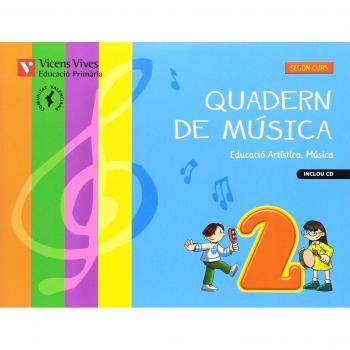 Quadern Musica 2 Valencia+cd - 9788468218052