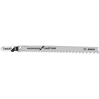 Bosch 2 608 634 994  - Hoja de sierra de calar T 345 XF - Progressor for Wood and Metal