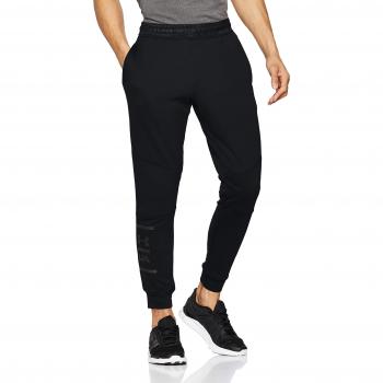 Under Armour Mk1 Terry Jogger Pantalón, Hombre, Negro, XL