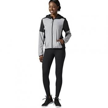 Reebok AY2064_L - Legging para mujer, color plateado, talla L