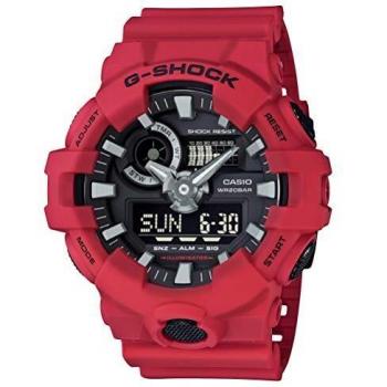 Casio Reloj Analógico-Digital para Hombre de Cuarzo con Correa en Plástico GA-700-4AER