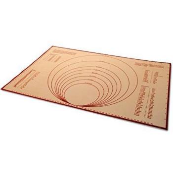 Lacor - 66759 - Tapete De Silicona Impreso, 60 x 40 cm-Marrón