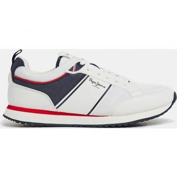 Zapatillas Dublin blanco Pepe Jeans - Modelo de zapatillas deportivas para hombre con diseño moderno y suela plana
