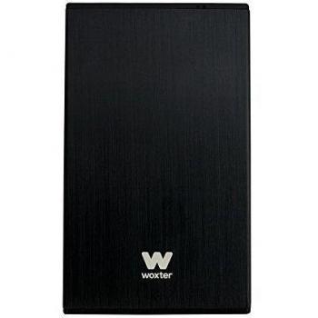 Woxter i-Case 230 Carcasa para disco duro, HD, 2.5 pulagas, conexión USB 3.0 con cable incluido, sin tornillos, Color Negro