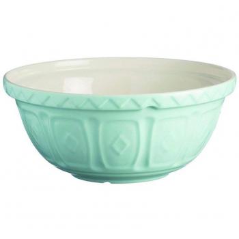Mason Cash Colour Powder Blue S24 Chip Resistant Earthenware 24cm Mixing Bowl, Stoneware, 2 Litre/24 cm