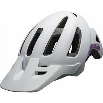 BELL Nomad W Casco para Bicicleta de montaña, Mujer, Blanco Mate y Morado, Talla única