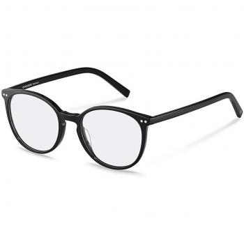Rodenstock R5358 A Armazones Gafas Recetadas para Mujer Negros 51