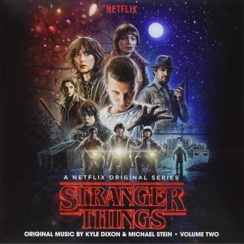Stranger Things vol. 2, 2018 Repress Blue and Black Swirl Vinyl