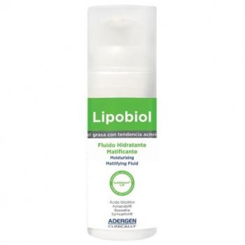 Adergen Lipobiol Fluido Hidratante Matificante Piel Grasa 50ml