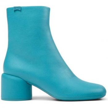 CAMPER Niki - Women's Blue Smooth Leather Ankle Boots in size 41