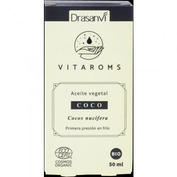 Vitaroms Aceite Vegetal Macerado Coco Bio Ecocert, 50 ml