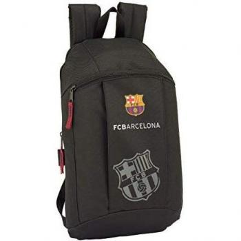 Safta - FC Barcelona Black Oficial Mini Mochila Uso Diario 220x100x390mm