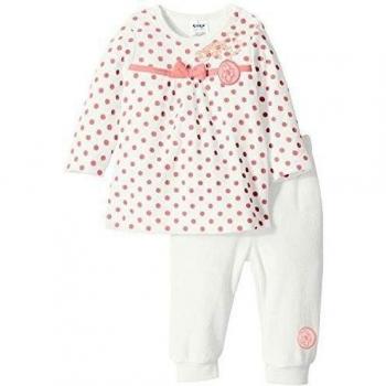 Dirkje 2-pce babysuit-Conjunto Bebé-Niñas,    Blanc