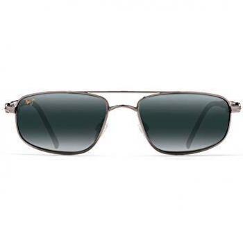 Maui Jim Kahuna Sunglasses - Stylish Gray Sunglasses, Black unisex, Sizes: 59 MM, Model: 162-02