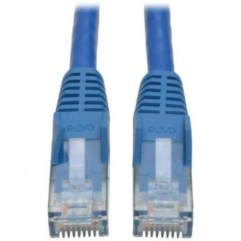 Tripp Lite Cat6 Gigabit Snagless Molded Ethernet Patch Cable - Blue, 0.91 m (3-ft.)