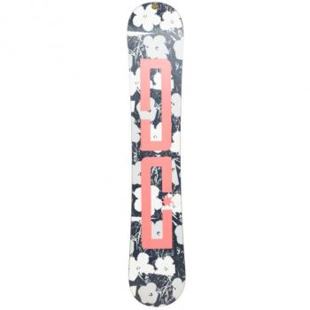 DC AW BIDDY IN BLOOM U 148 - Tabla de snowboard, diseño floral, tamaño 148 cm, construcción duradera, adecuada para principiantes e intermedios