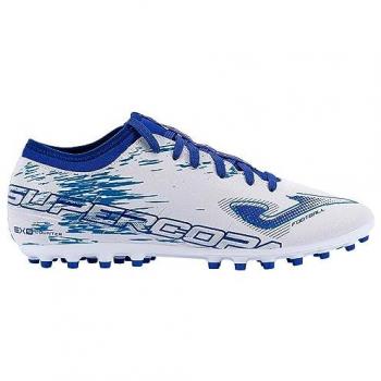 JOMA SUPERCOPA 2302 AG BOTA FÚTBOL BLANCO/RROYAL CÉSPED ARTIFICIAL HOMBRE SIZE 44