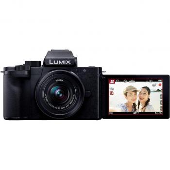 Panasonic Lumix G100K Mirrorless Camera Kit with Standard Zoom Lens - Black