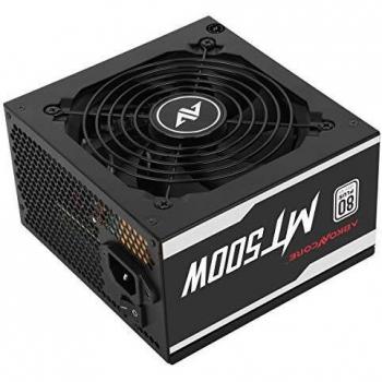 ABKONCORE MT500W - Fuente de alimentación certificada, 500 W, 80 Plus®