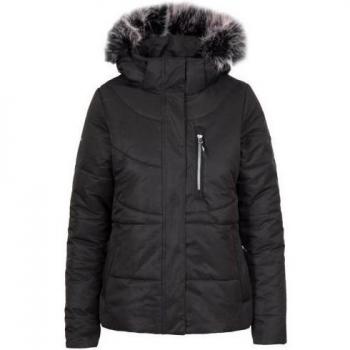 Trespass - Chaqueta Impermeable Recap para Mujer, chaqueta impermeable, diseño ligero, transpirable, costuras selladas, capucha ajustable, bolsillos con cremallera