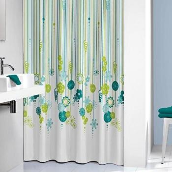 Sealskin Fiesta Cortina de ducha 180x200 cm Poliéster Petróleo