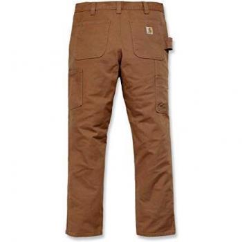 Carhartt Pantalones Stretch Duck Dungaree Straight Fit - Marrón (32)