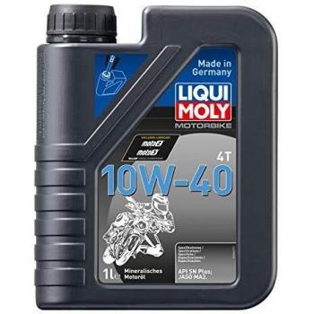 Liqui Moly 3044 - Aceite de motor, 4T, 10W-40, Basic Street, Booklet, 1 l