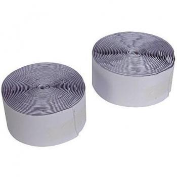 Cinta de Velcro Autoadhesiva Blanca - 2 Rollos de 50 mm x 5 m (Ganchos y Bucles)