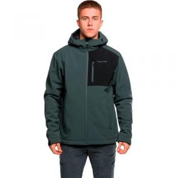 Chaqueta con Capucha Trangoworld Lanarce Gris Negro para Hombre M