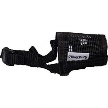 San Dimas Bozal Nylon para Perros Negro Talla XXL