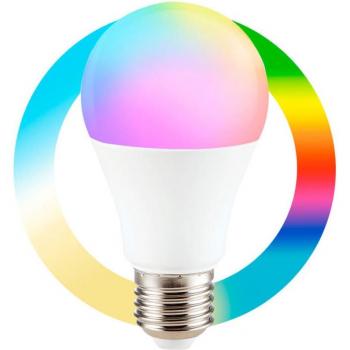 Bombilla LED Inteligente WiFi E27 RGB + CCT 9W