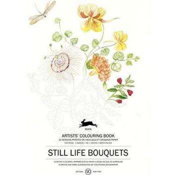 Still Life Bouquets: Artists' Colouring Books