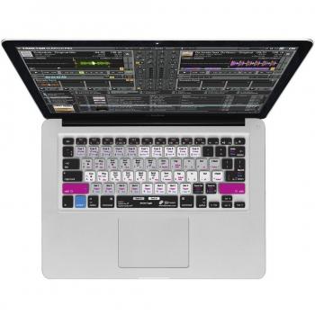 Transparent QWERTY ISO Keyboard Skin for Traktor Pro 2