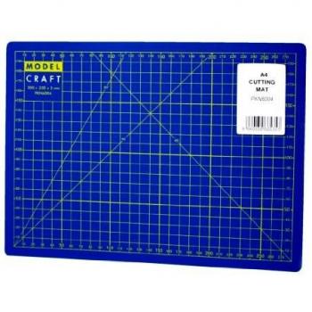 Modelcraft - Alfombrilla de Corte A4, Color Azul