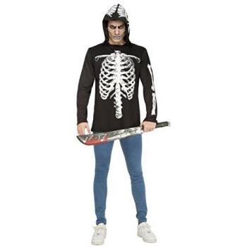 Desconocido My Other Me-203893 Disfraz de esqueleto casual, unisex, XS